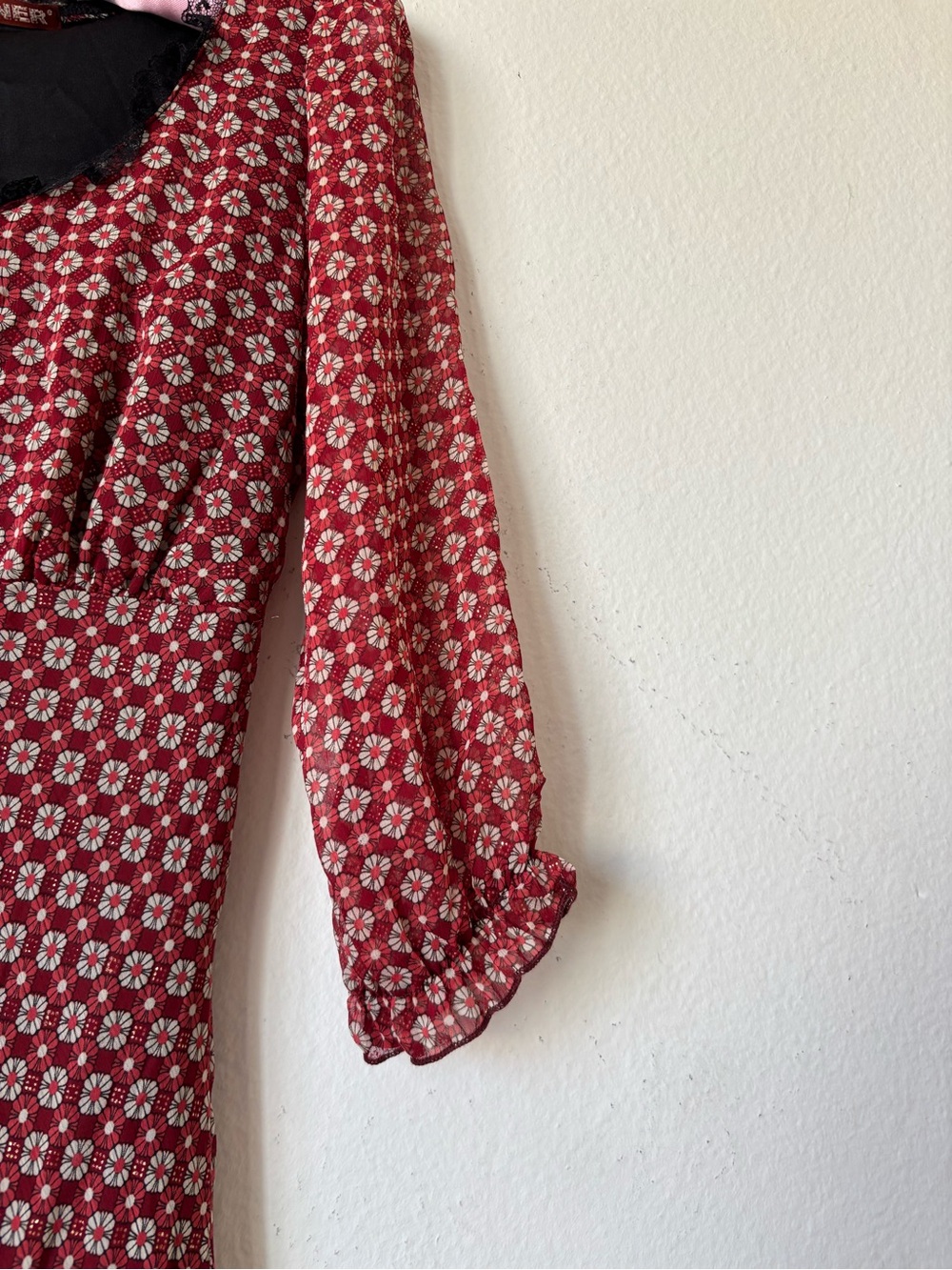 Vintage Little house on the prarrie style Fall dress - Picture 5 of 5
